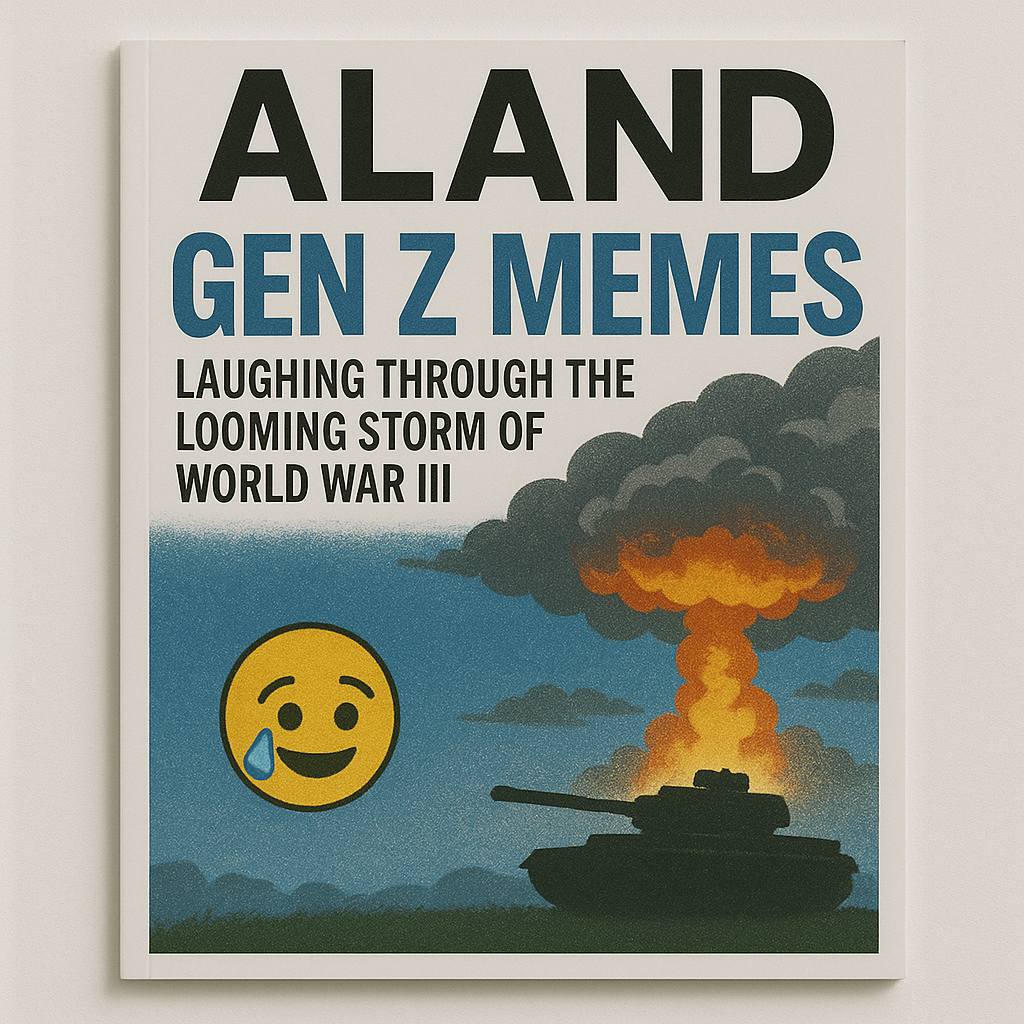  ALAND Magazine Cover – Gen Z Memes Amid World War III Tensions
